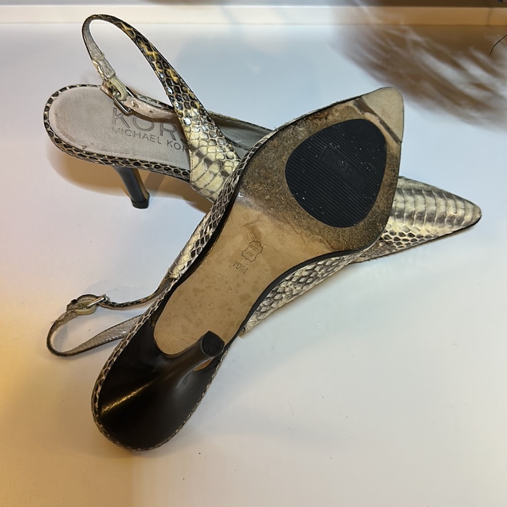 Kors Michael Kors Python slingback - Picture 3 of 6
